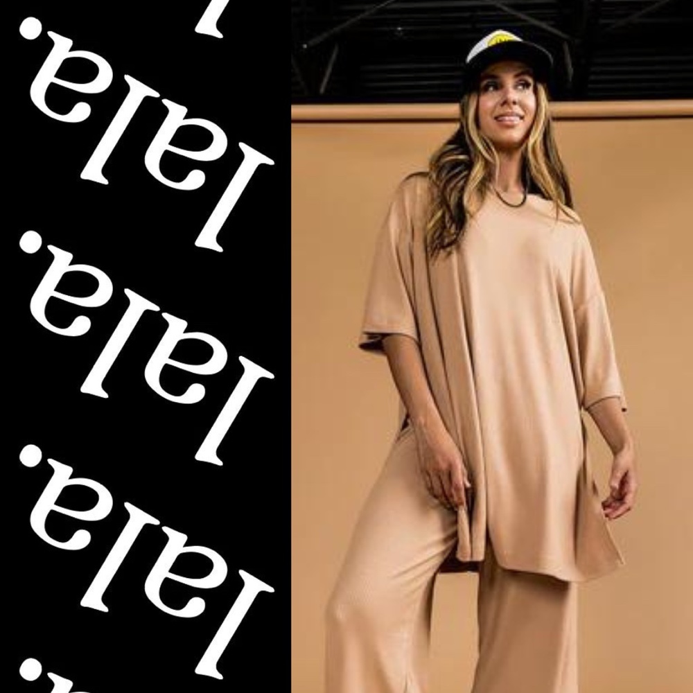 Dressed in LALA Tan Midi Dress